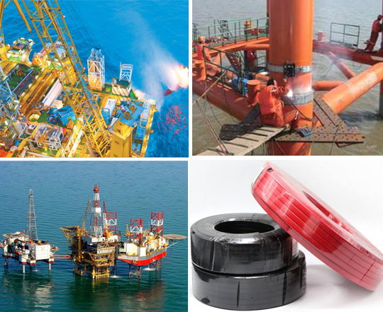 海洋勘探管道电伴热保温